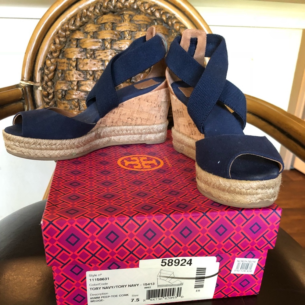 Tory Burch wedges